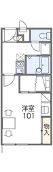 レオパレスＣｏｚｚｙＣｏｒｔの物件間取画像